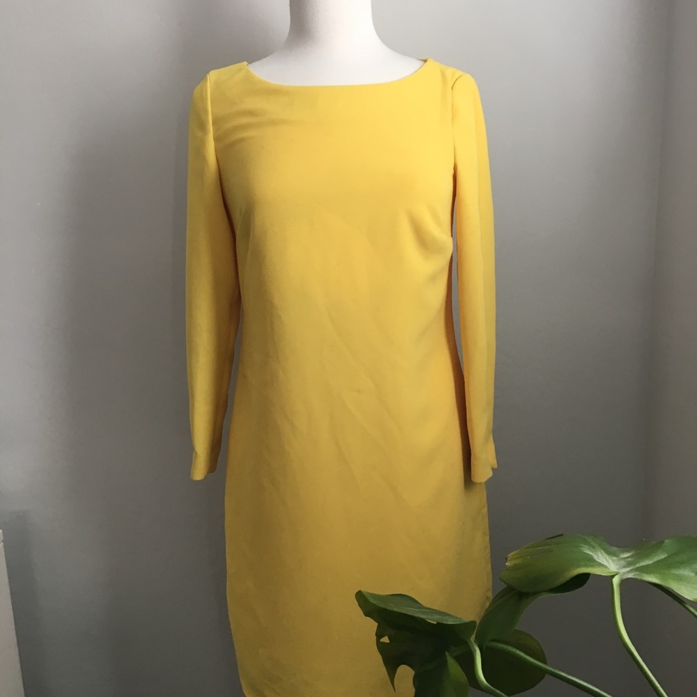 NWOT Banana Republic Yellow Dress